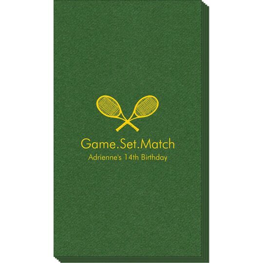 Tennis Linen Like Guest Towels